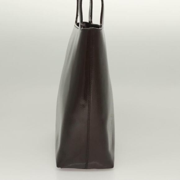 GUCCI Shoulder Bag Enamel Brown Silver 001 2058 001 2058 - Picture 4 of 12